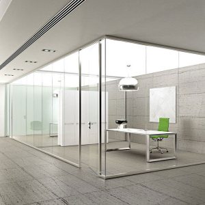 Vách ngăn kính cường lực