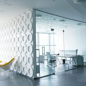 Vách ngăn kính cường lực
